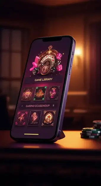 A vibrant screenshot of Lucky Green Casino's game lobby, showcasing a wide selection of colorful slot and table game icons and easy navigation filters.