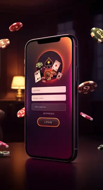 Screenshot of Lucky Green Casino login form with security padlock icon, displaying email and password fields, ready for user access.